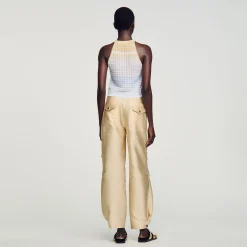 Sandro Paris Conjuntos-Top De Malha Recortada