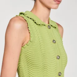 Sandro Paris Conjuntos-Top De Malha Sem Mangas