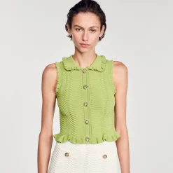 Sandro Paris Conjuntos-Top De Malha Sem Mangas