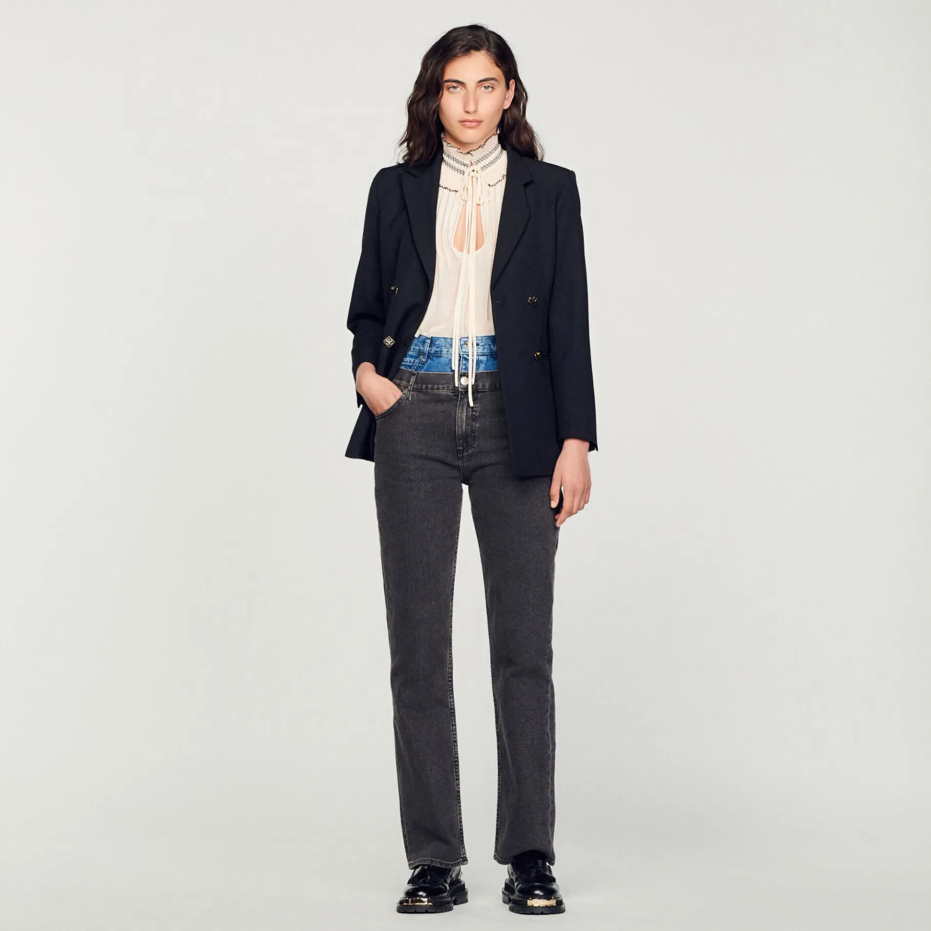 Sandro Paris Tops E Camisas-Top De Musselina