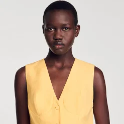 Sandro Paris Vestidos-Vestido Curto 2 Em 1