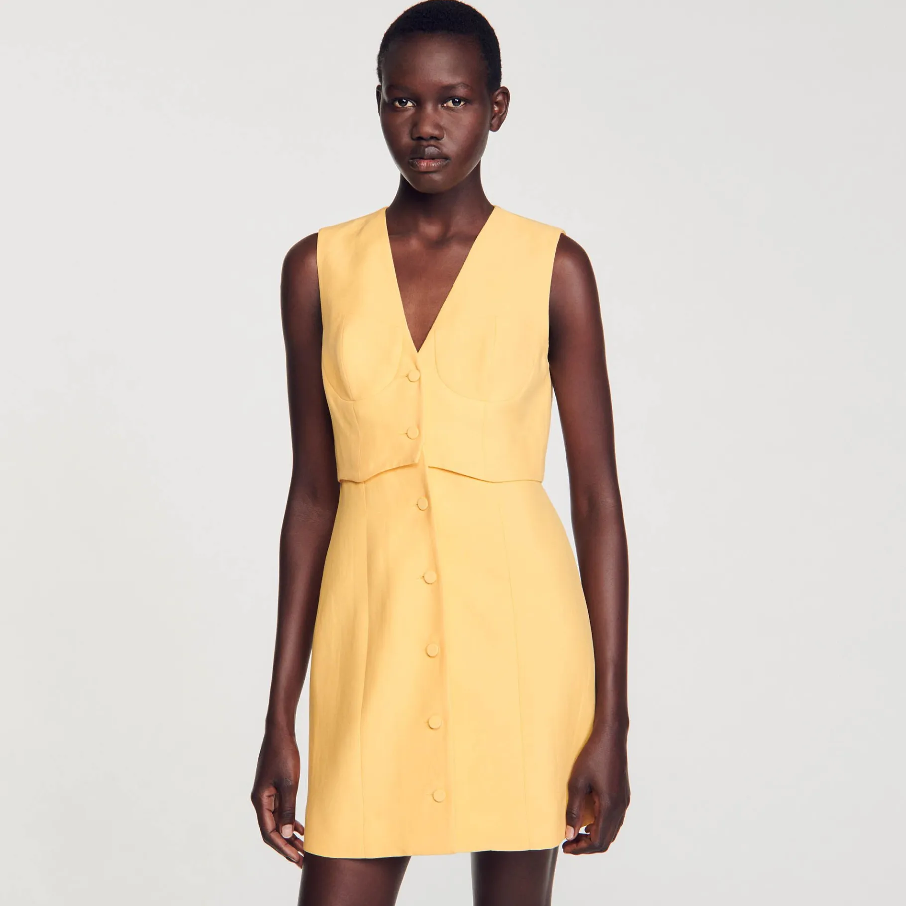 Sandro Paris Vestidos-Vestido Curto 2 Em 1