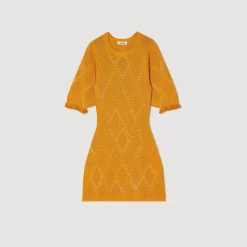 Sandro Paris Vestidos-Vestido Curto De Malha