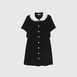 Sandro Paris Vestidos-Vestido Curto De Tweed