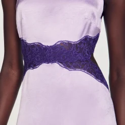 Sandro Paris Vestidos-Vestido De Cetim