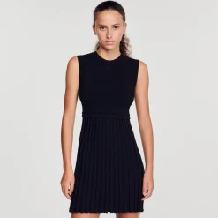 Sandro Paris Vestidos-Vestido De Malha