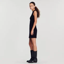 Sandro Paris Vestidos-Vestido De Malha