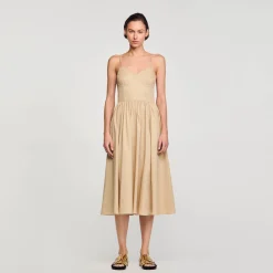 Sandro Paris Vestidos-Vestido Espartilho