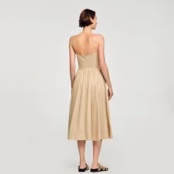 Sandro Paris Vestidos-Vestido Espartilho