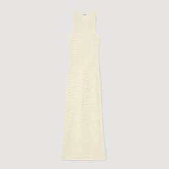 Sandro Paris Vestidos-Vestido Longo De Malha