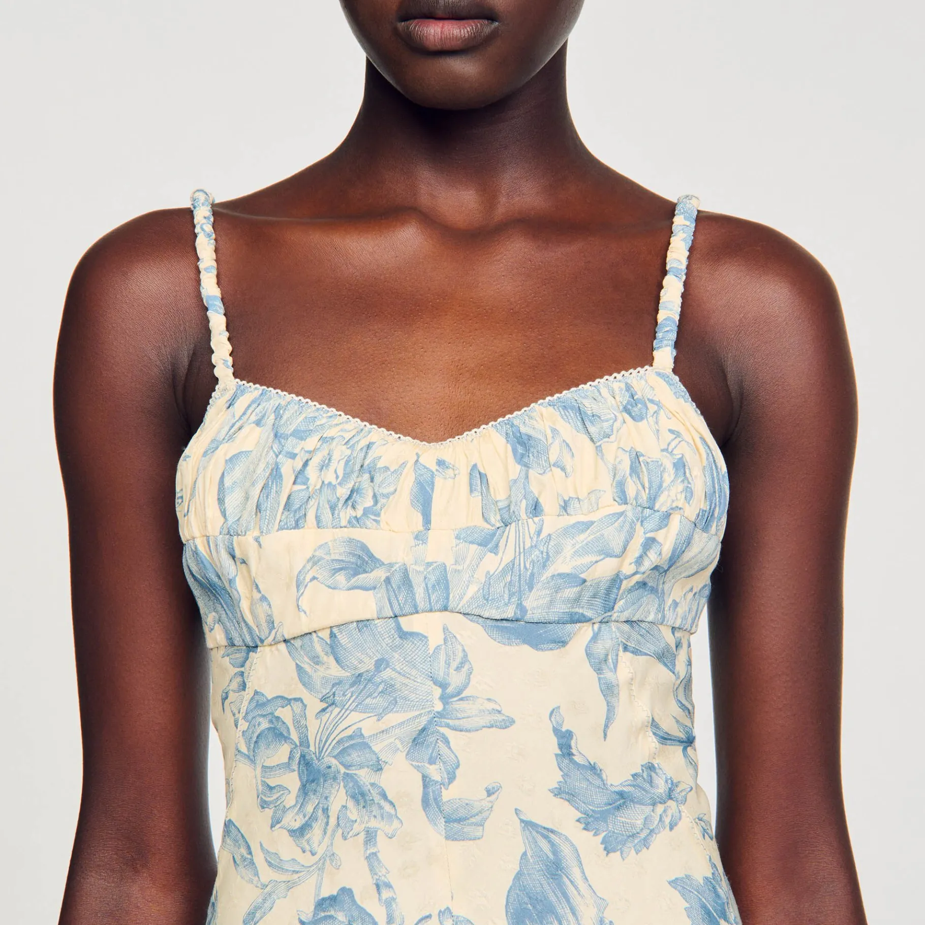 Sandro Paris Vestidos-Vestido Longo Estampado