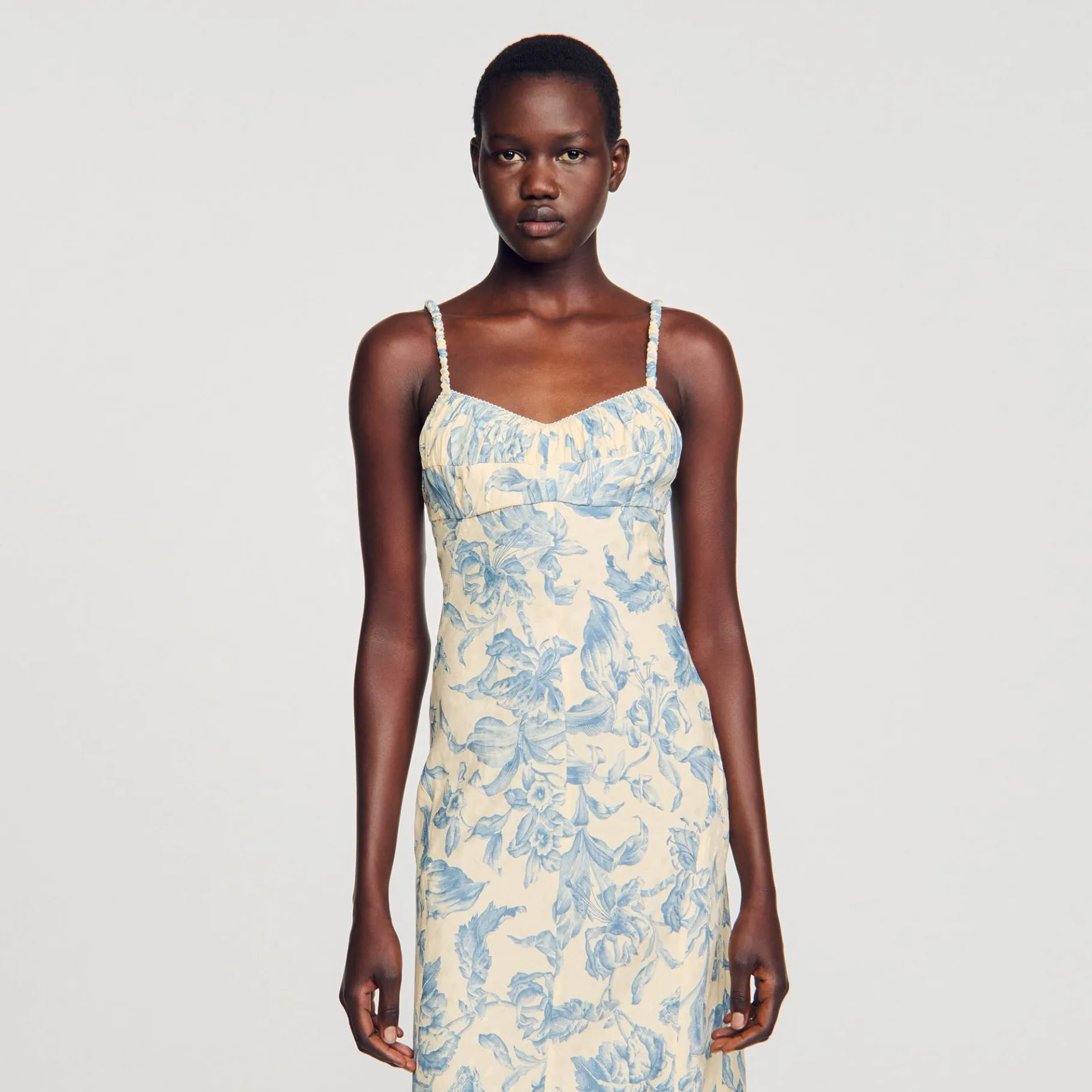 Sandro Paris Vestidos-Vestido Longo Estampado