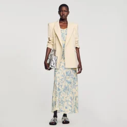 Sandro Paris Vestidos-Vestido Longo Estampado