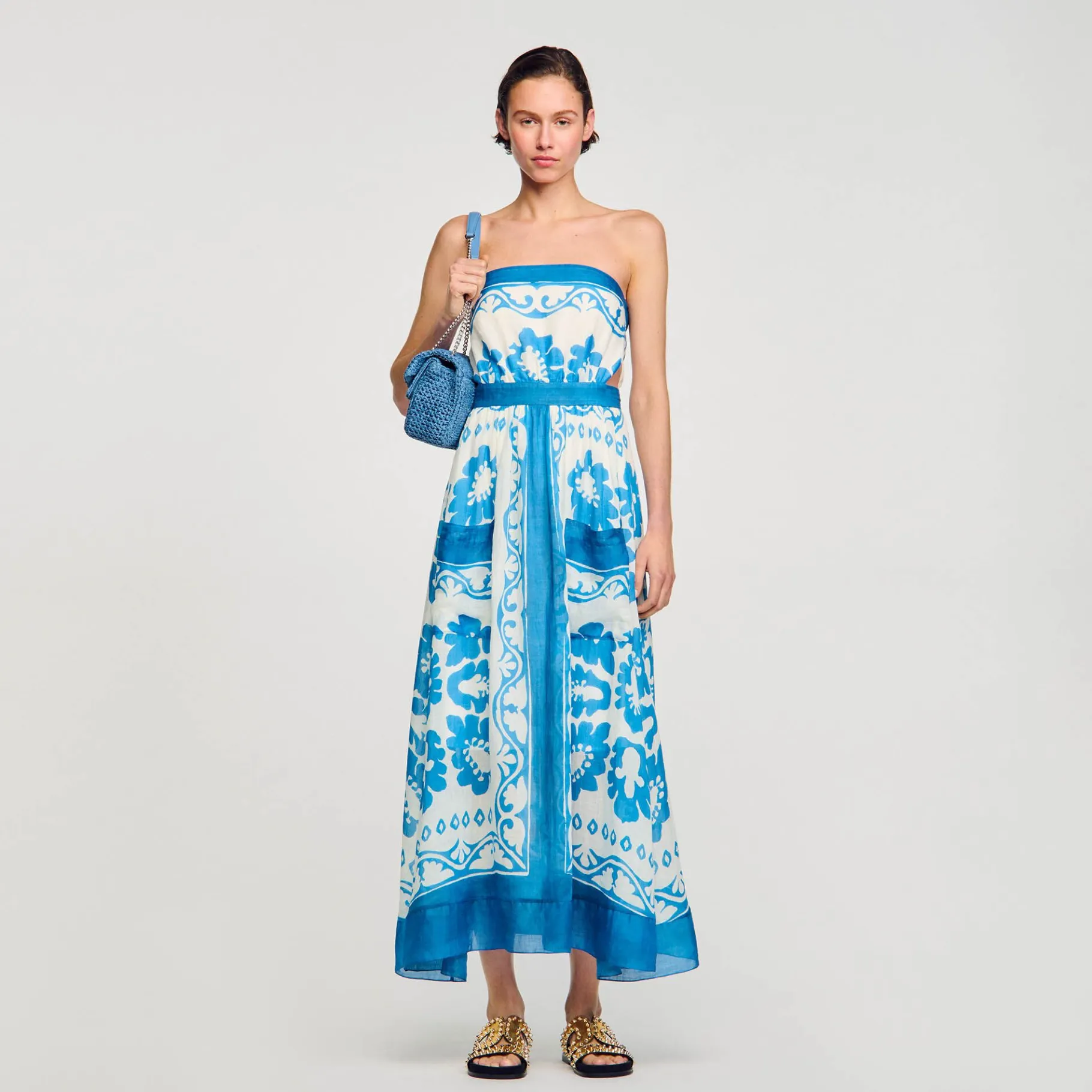 Sandro Paris Vestidos-Vestido Sem Alcas