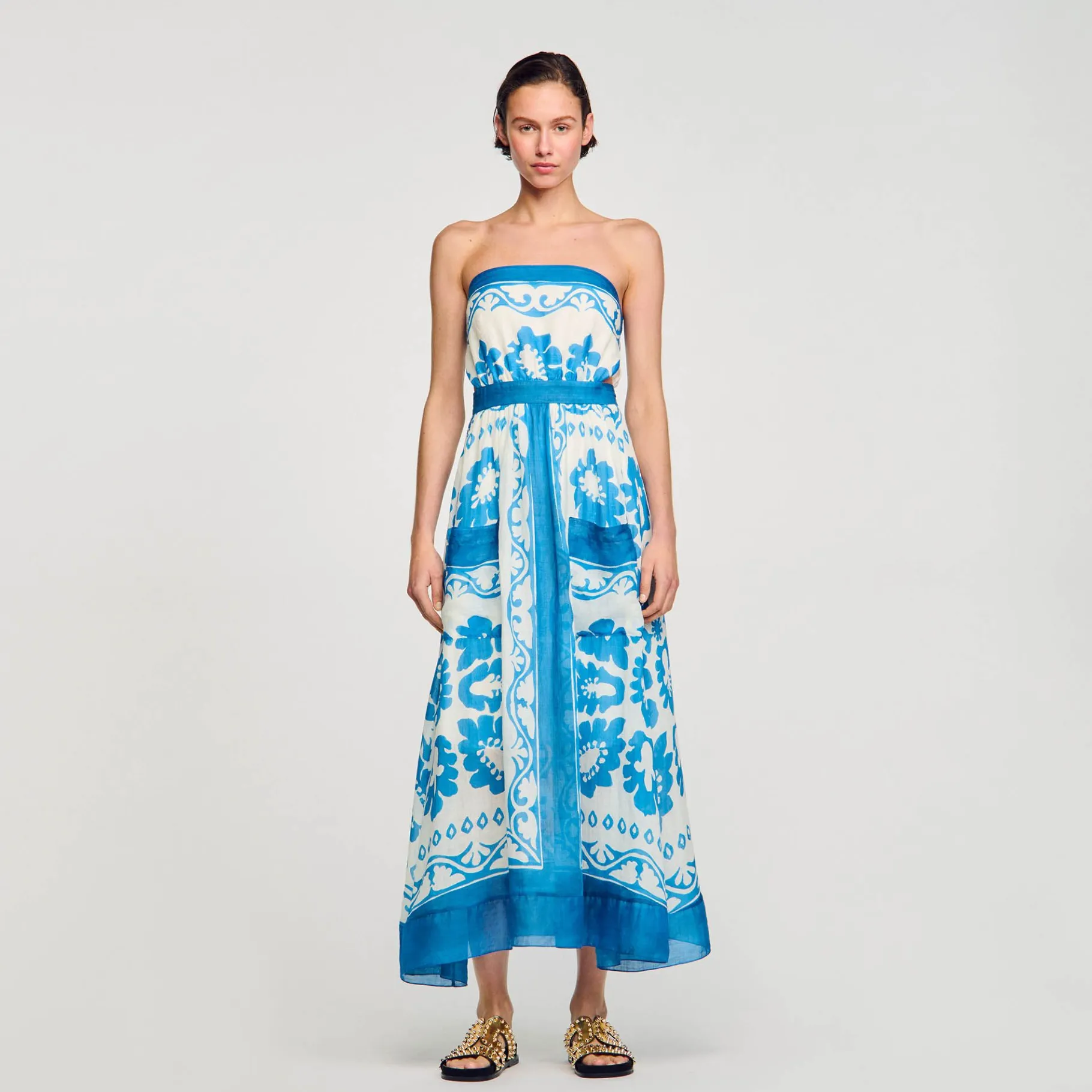 Sandro Paris Vestidos-Vestido Sem Alcas