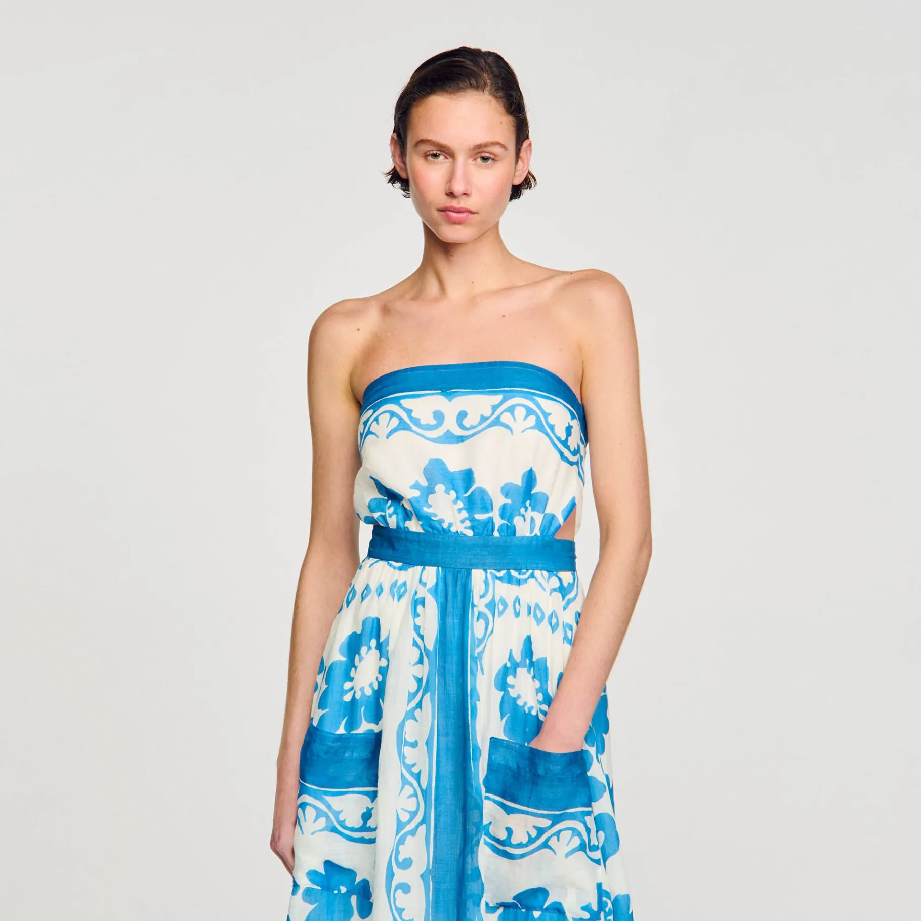 Sandro Paris Vestidos-Vestido Sem Alcas